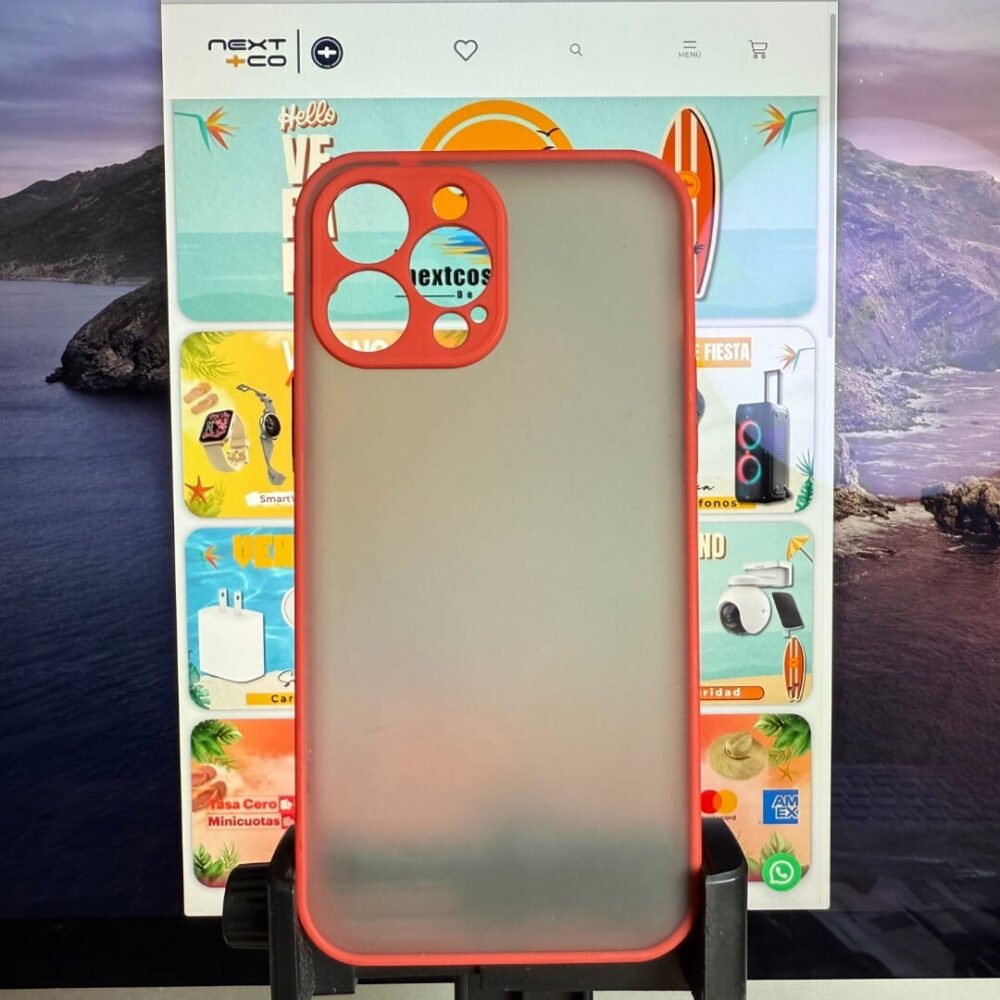 Estuche Revo Iphone 13 pro max Rojo