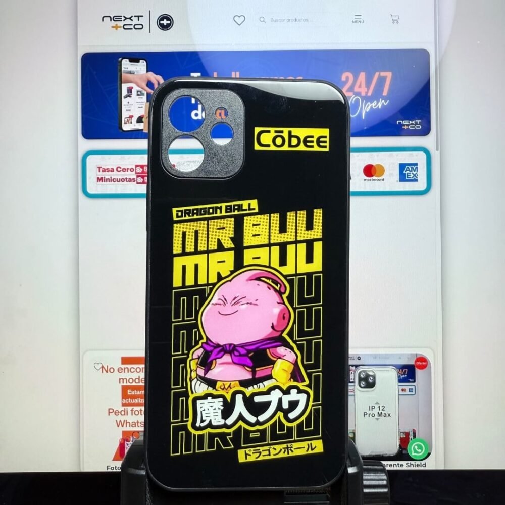 Estuche Cobee Glass iPhone 12- Dragon Ball #1