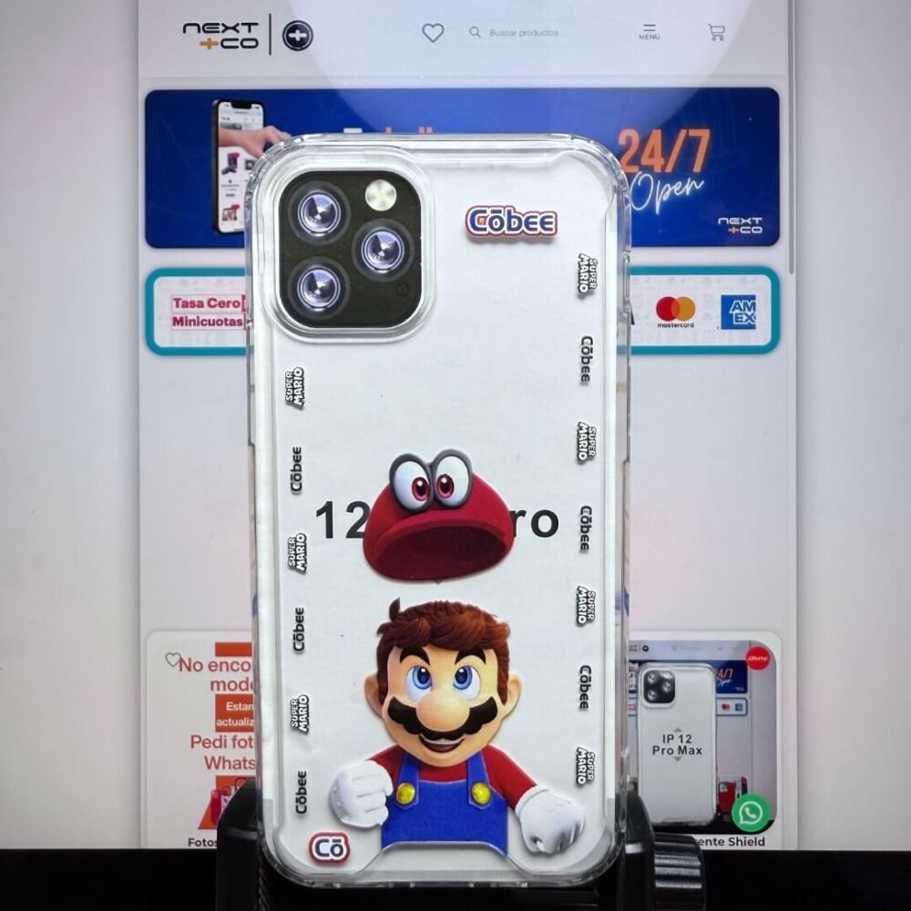 Estuche Cobee Shield iPhone 12/12 Pro Mario #1