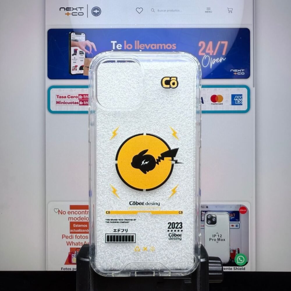 Estuche Cobee Shield iPhone 12/12 pro Pikachu #1
