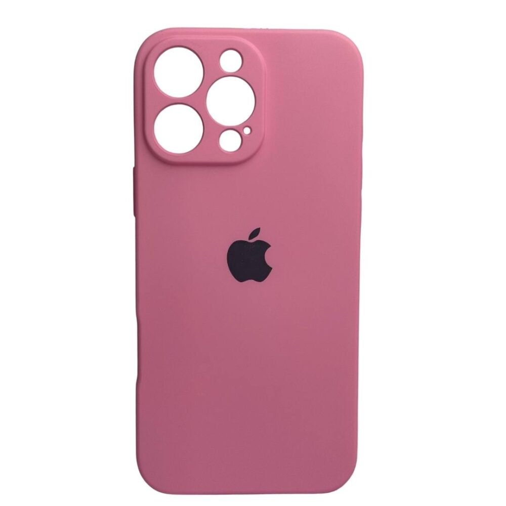 Estuche Silicon Iphone 16 Pro Max Rosa