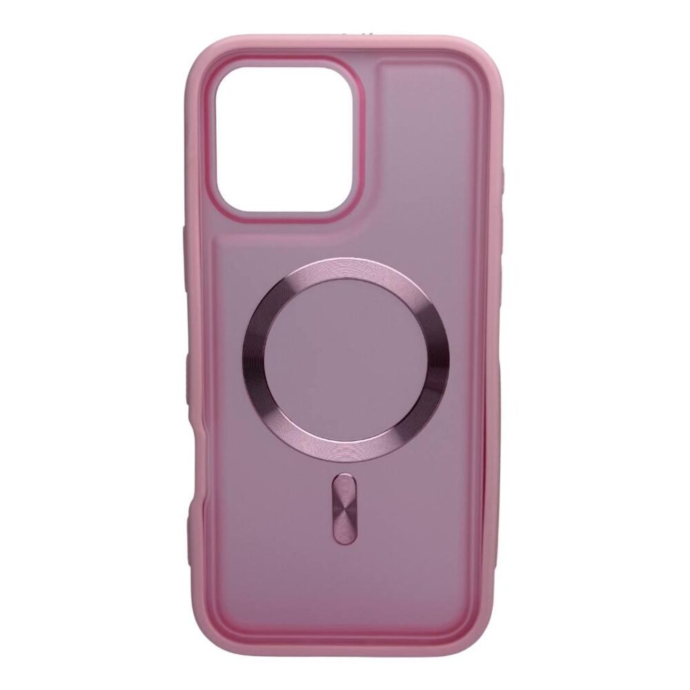 Estuche Space Revo MagSafe Iphone 16 Pro Rosa