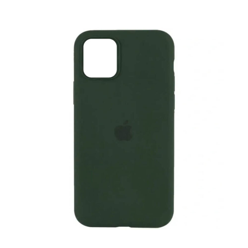 Estuche Silicon iPhone 12 mini verde oliva