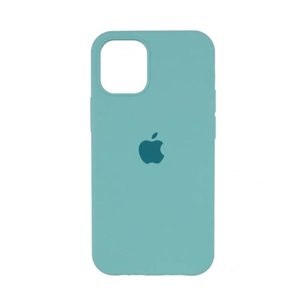 Estuche Silicon iPhone 12 mini turquesa