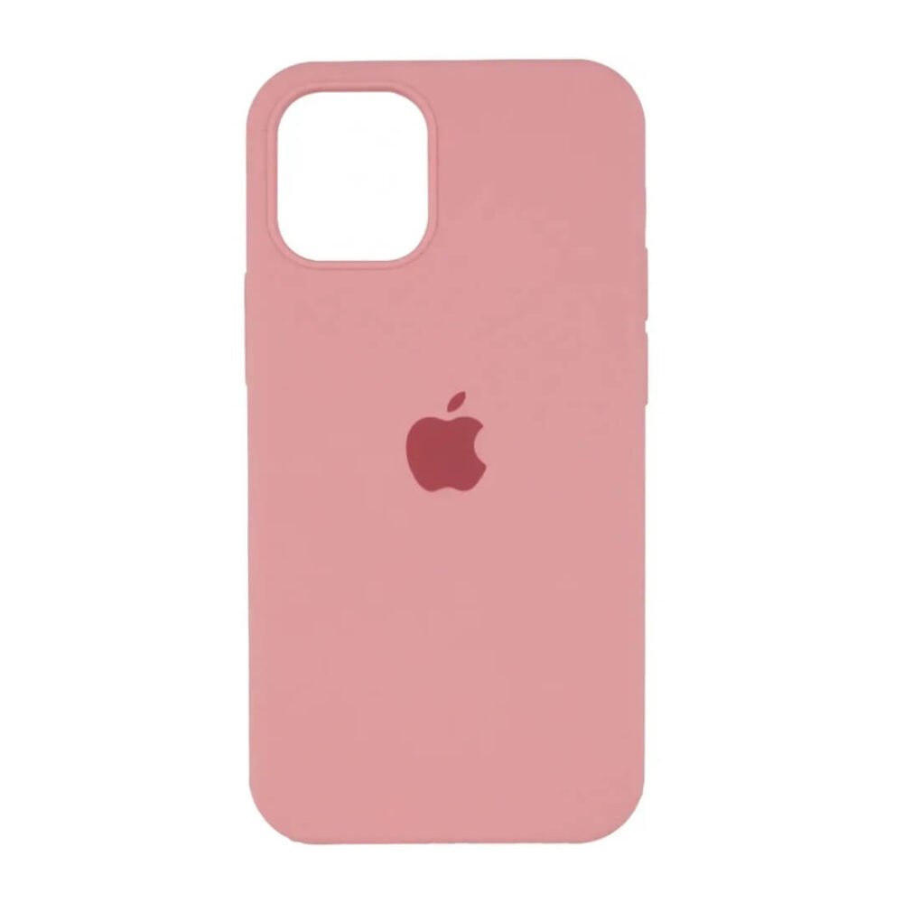 Estuche Silicon iPhone 12 Pro Max salmon