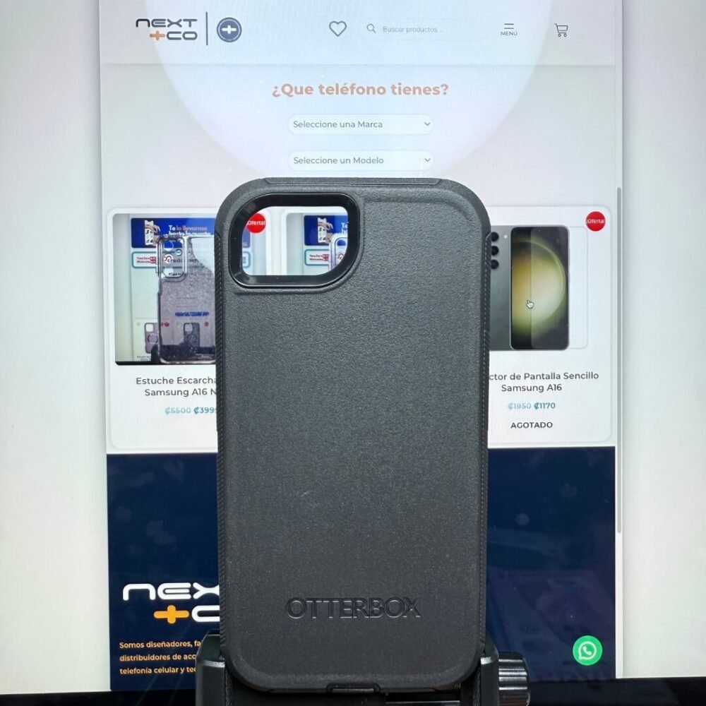 Estuche Box Defender Iphone 16e Negro