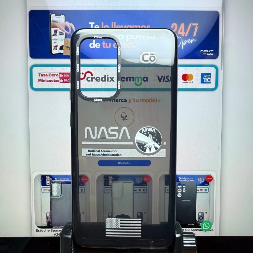 Côbee Log Samsung A52 Nasa Negro