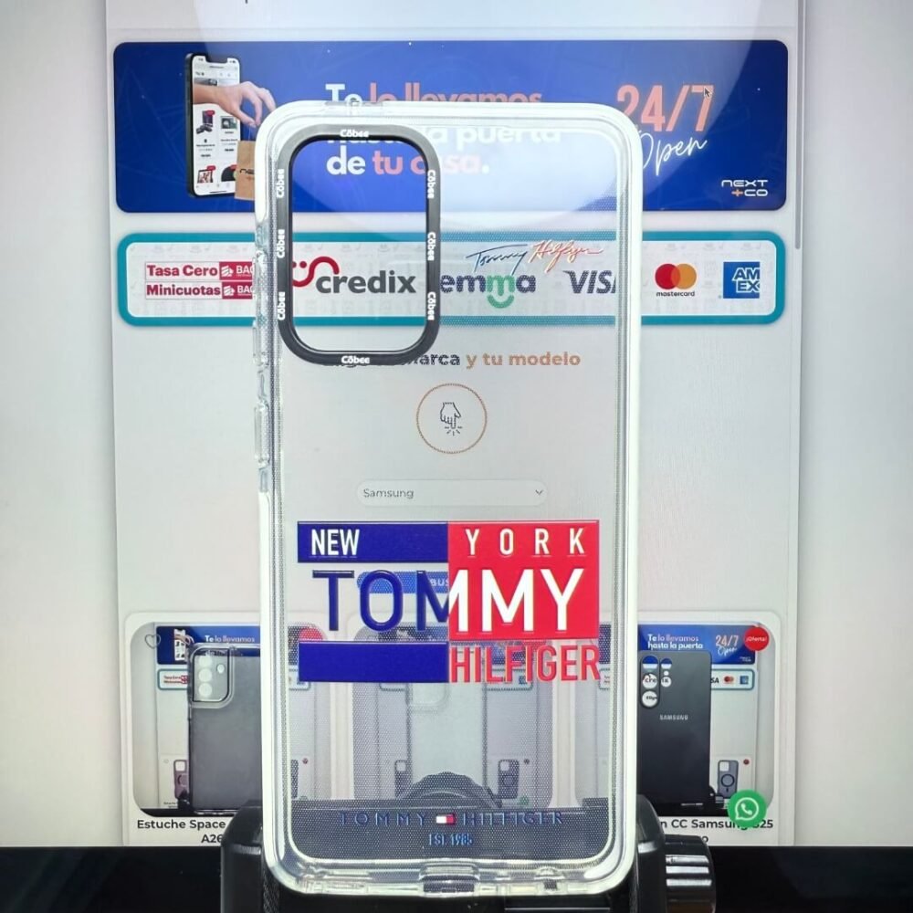 Côbee Log Samsung A52 Tommy Borde Blanco