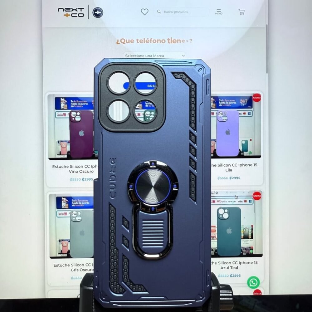 Estuche Anillo Honor X7C Azul