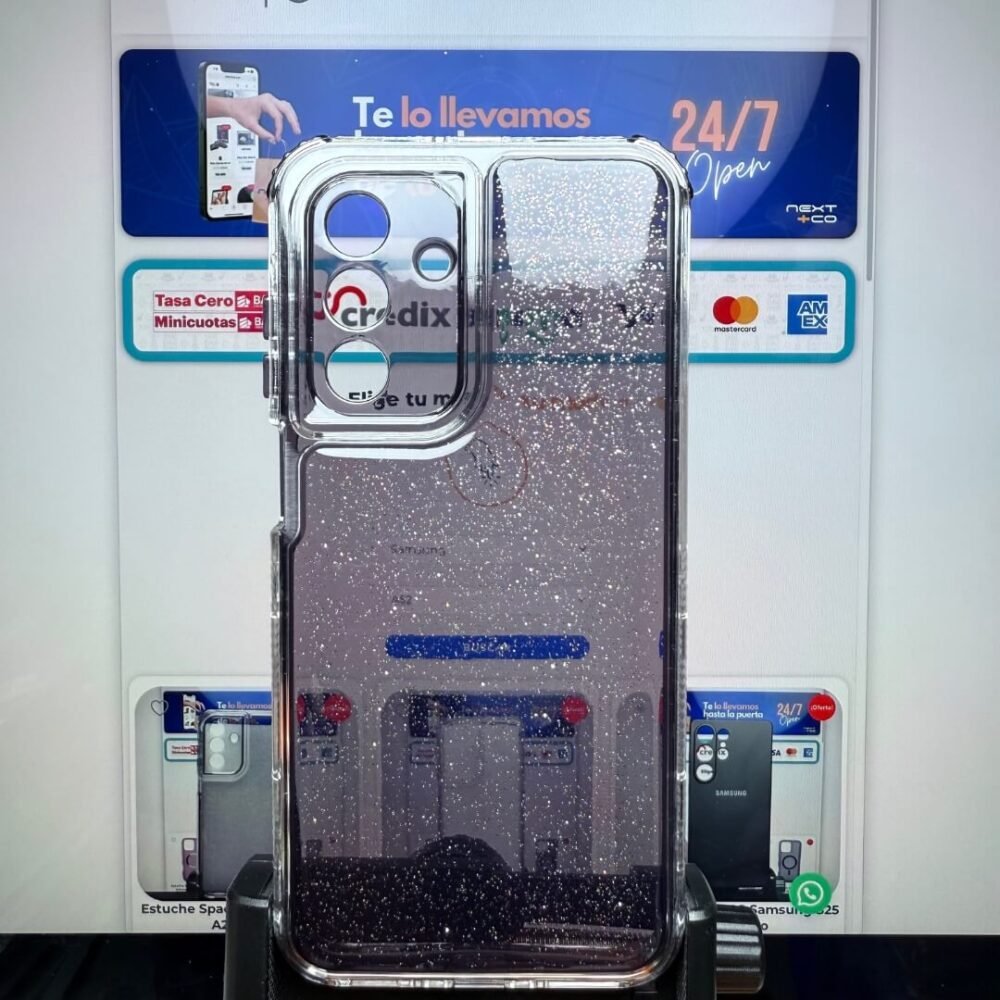 Estuche Escarcha 3 en 1 Samsung A26 Negro
