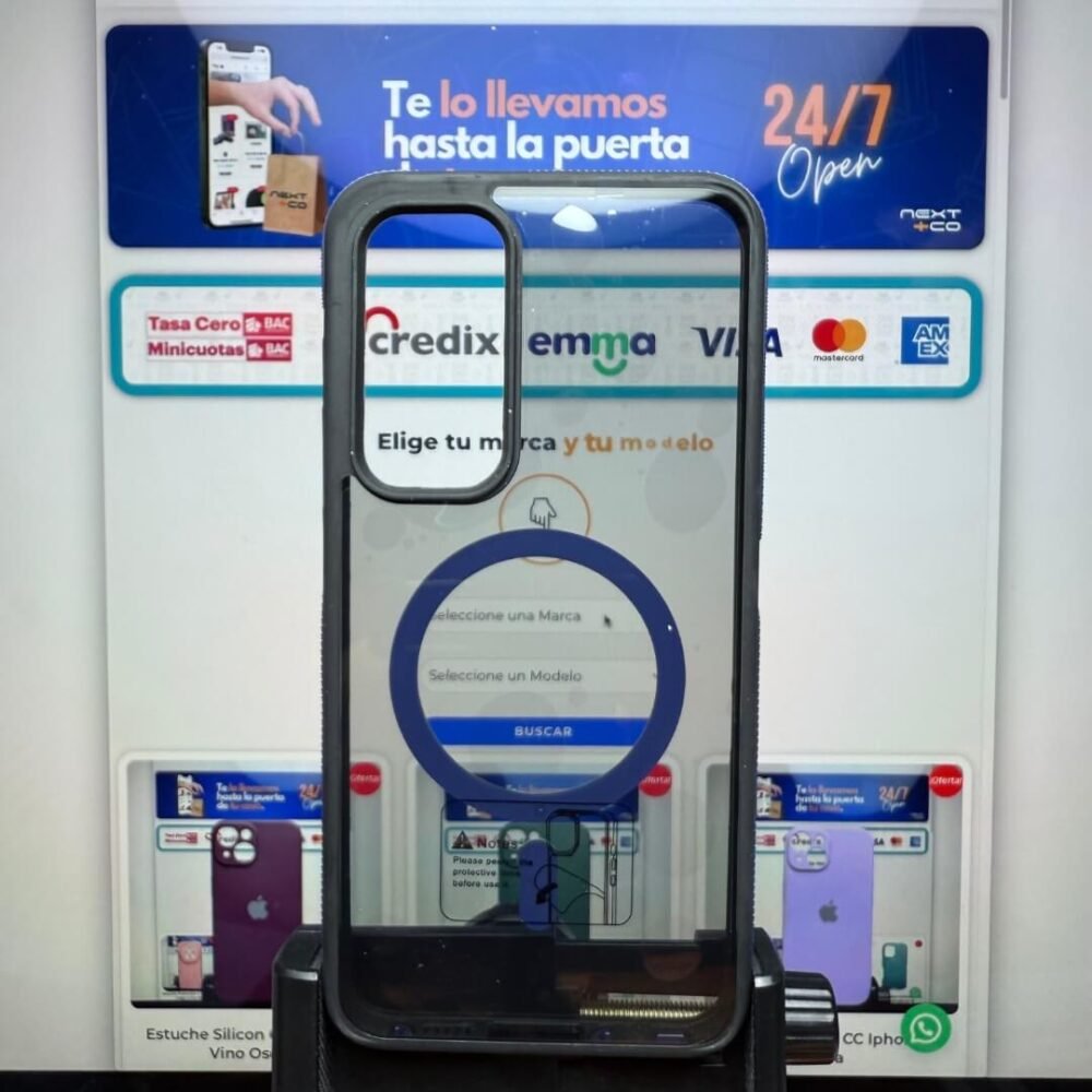 Estuche Revo Cristal MagSafe Samsung S24 FE Azul