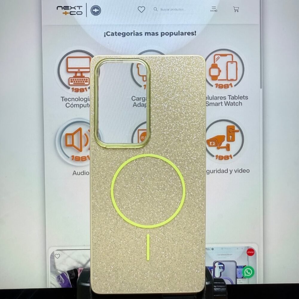 Estuche MagSafe Samsung S25 Ultra Beige