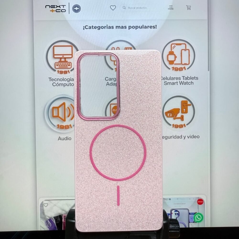 Estuche MagSafe Samsung S25 Ultra Rosa