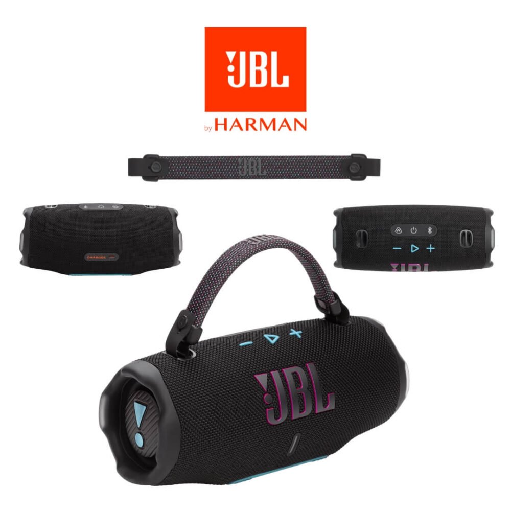 Parlante Bluetooth JBL CHARGE 6 Negro / Fucsia