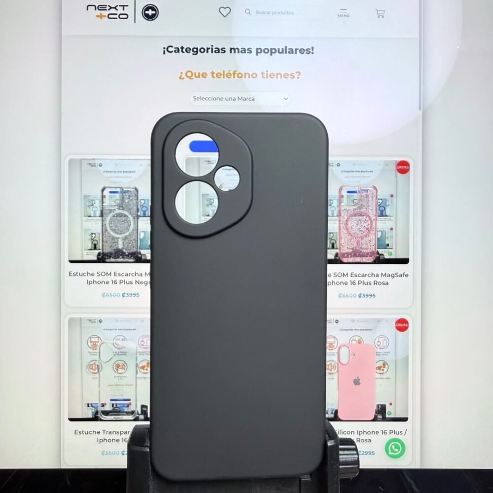 Estuche Silicon Honor 400 Negro