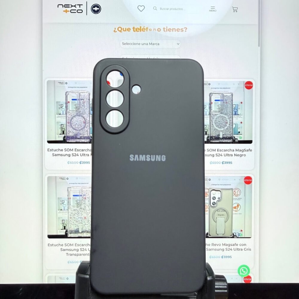 Estuche Silicon Samsung A36 Negro