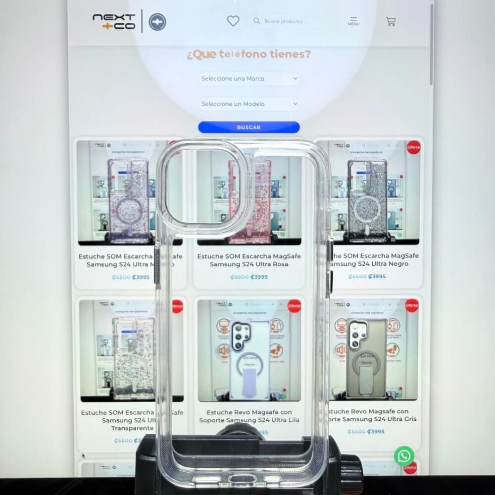 Estuche Transparente Space Iphone 15