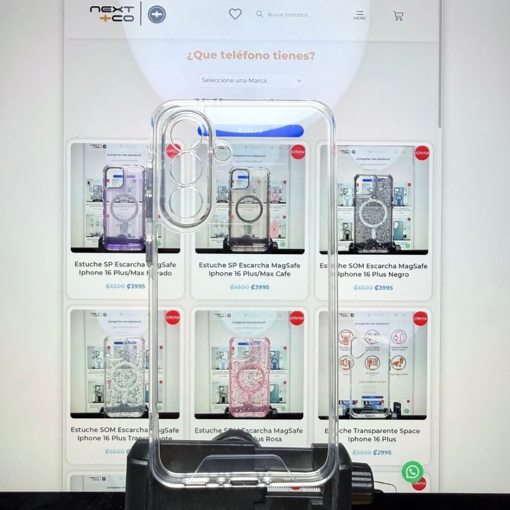 Estuche Transparente Space Samsung A56