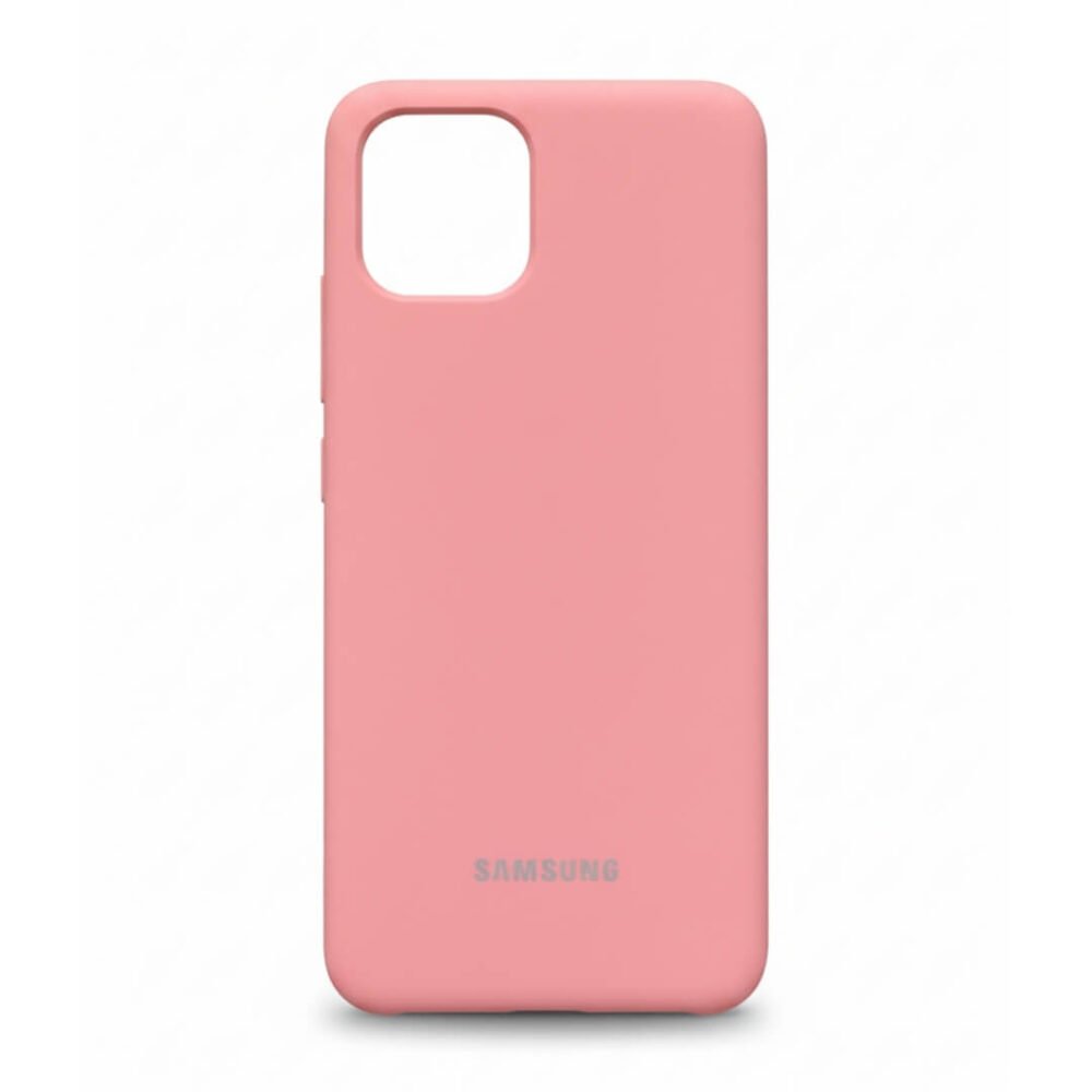 Estuche Silicon Samsung A03 Rosado