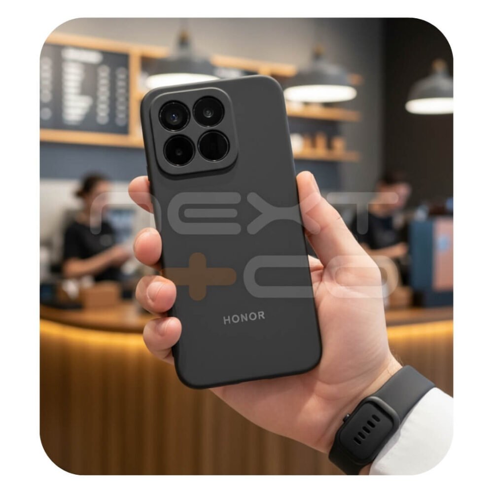 Estuche Silicon Honor X8C Negro