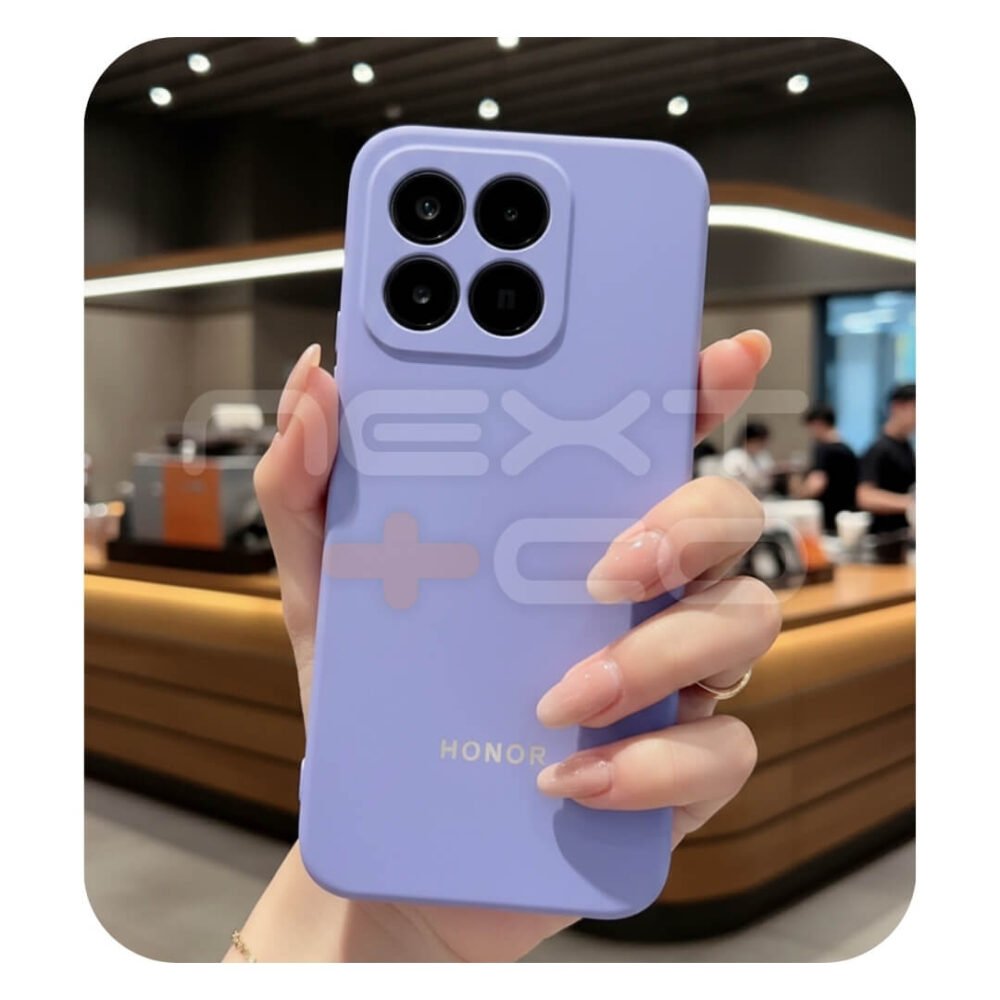 Estuche Silicon Honor X8C Lila
