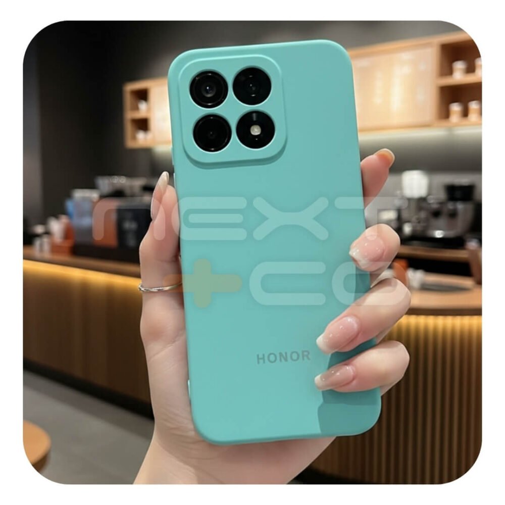 Estuche Silicon Honor X8C Turquesa