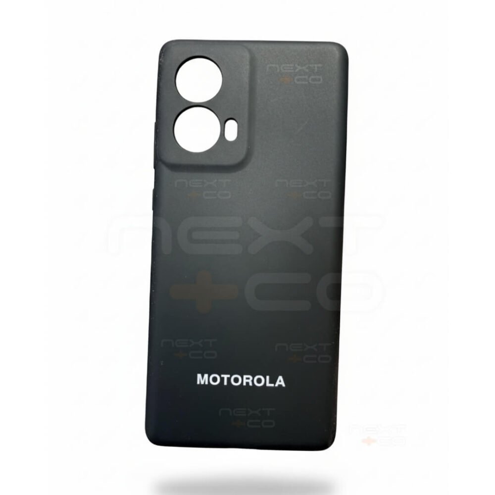 Estuche Silicon Motorola G85 Negro