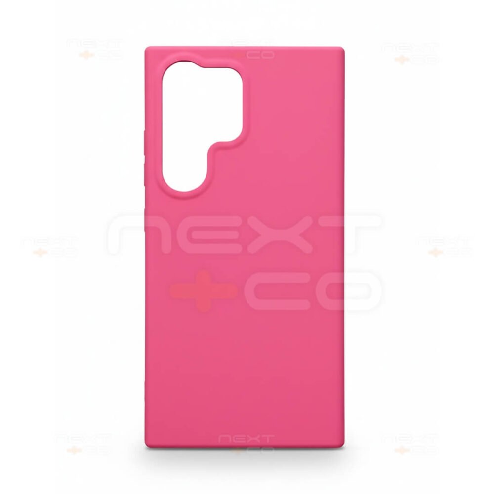 Estuche Silicon S24 Ultra Fucsia