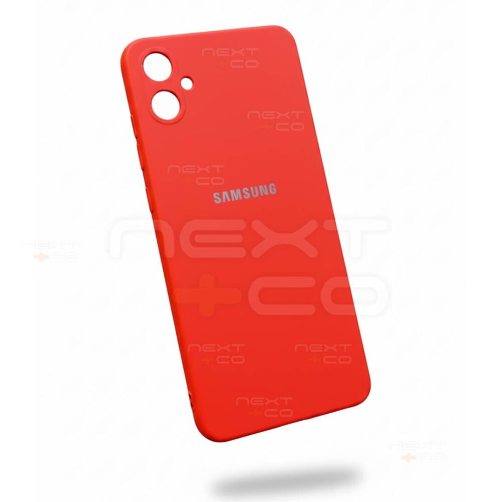 Estuche Silicon Samsung A05 Rojo
