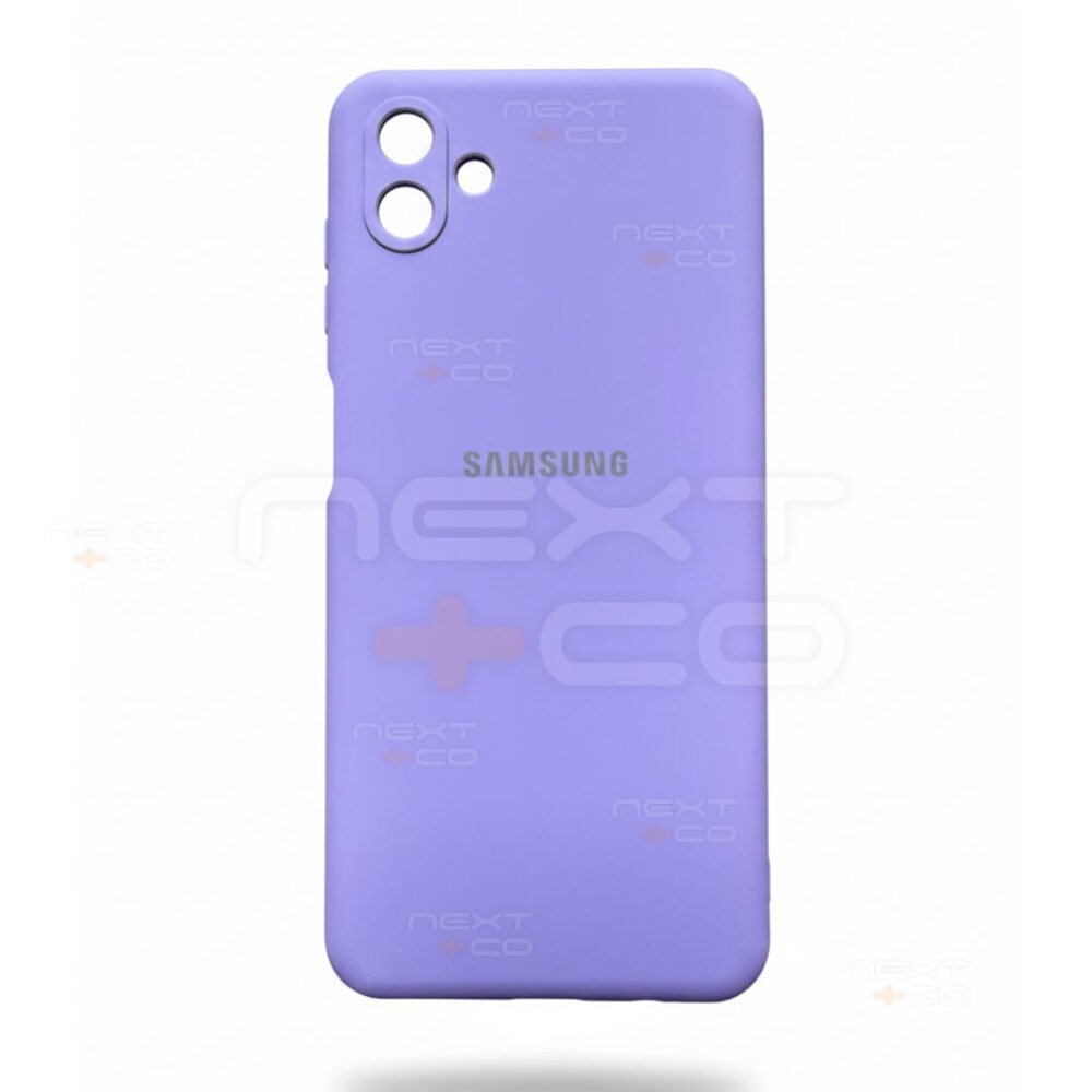 Estuche Silicon Samsung A04 Lila