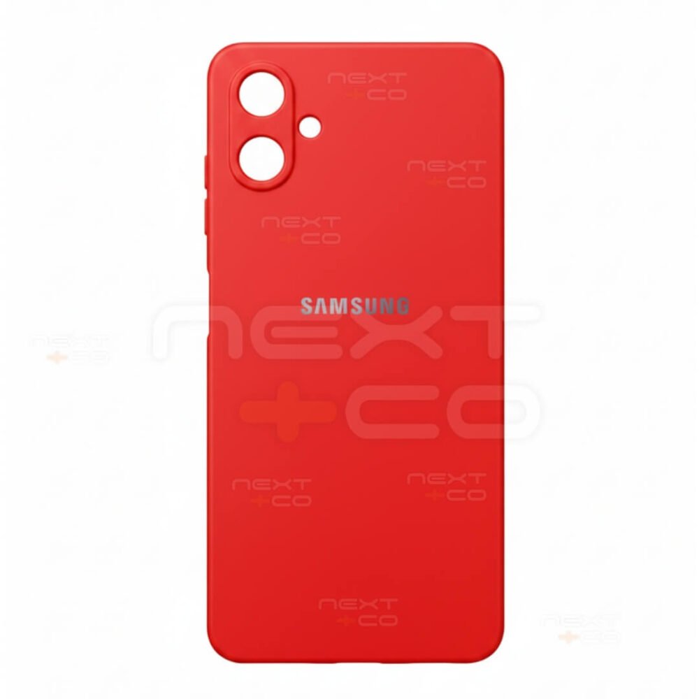 Estuche Silicon Samsung A06 Rojo