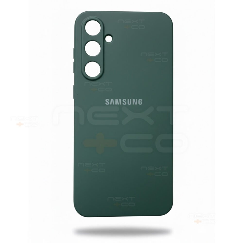 Estuche Silicon Samsung S23 FE Verde Oscuro