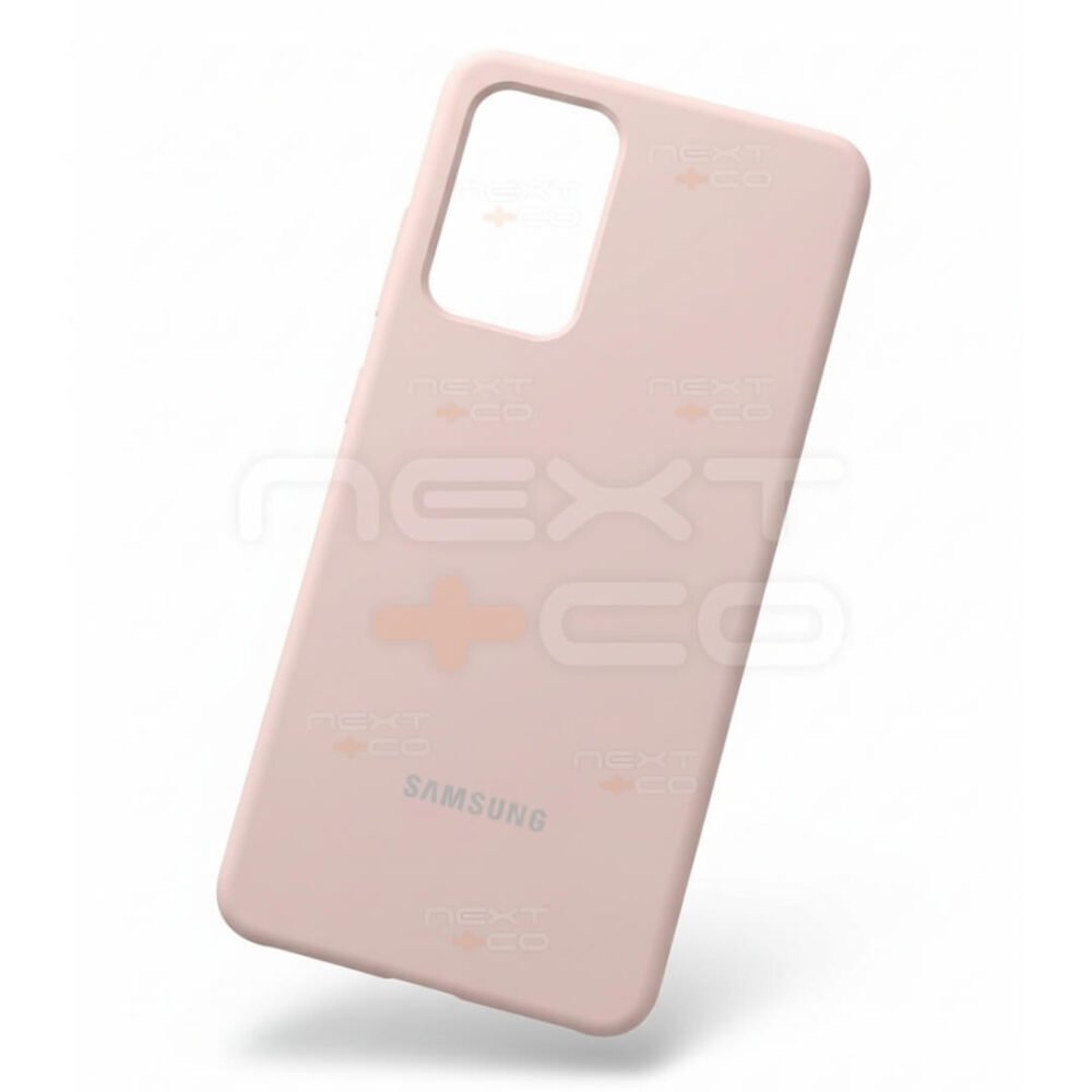 Estuche Silicon Samsung A52 Palo Rosa