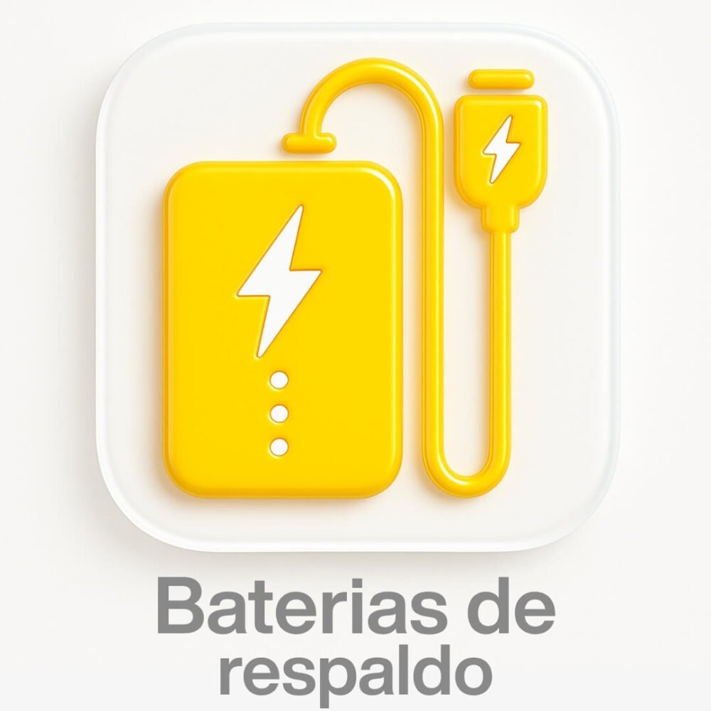 Baterías de respaldo