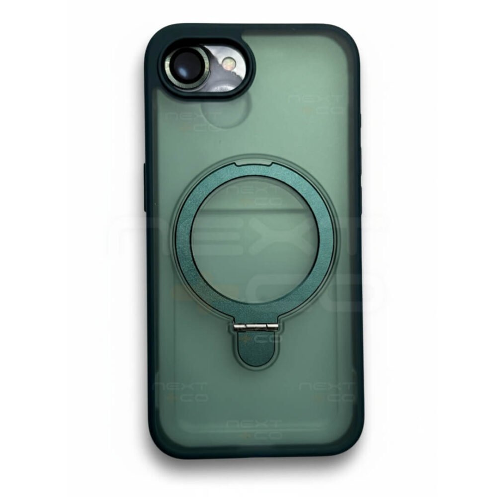 Estuche Revo Magsafe con lentes Iphone 16e Verde Oscuro