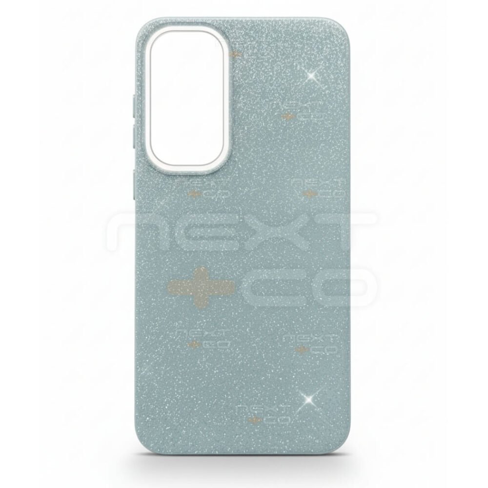 Estuche Escarcha Fashion Samsung A55 Gris Verdoso