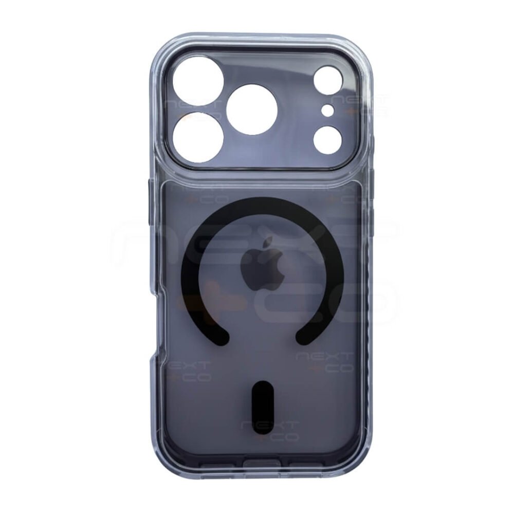 Estuche Space Cristal MagSafe Iphone 17 Pro Negro