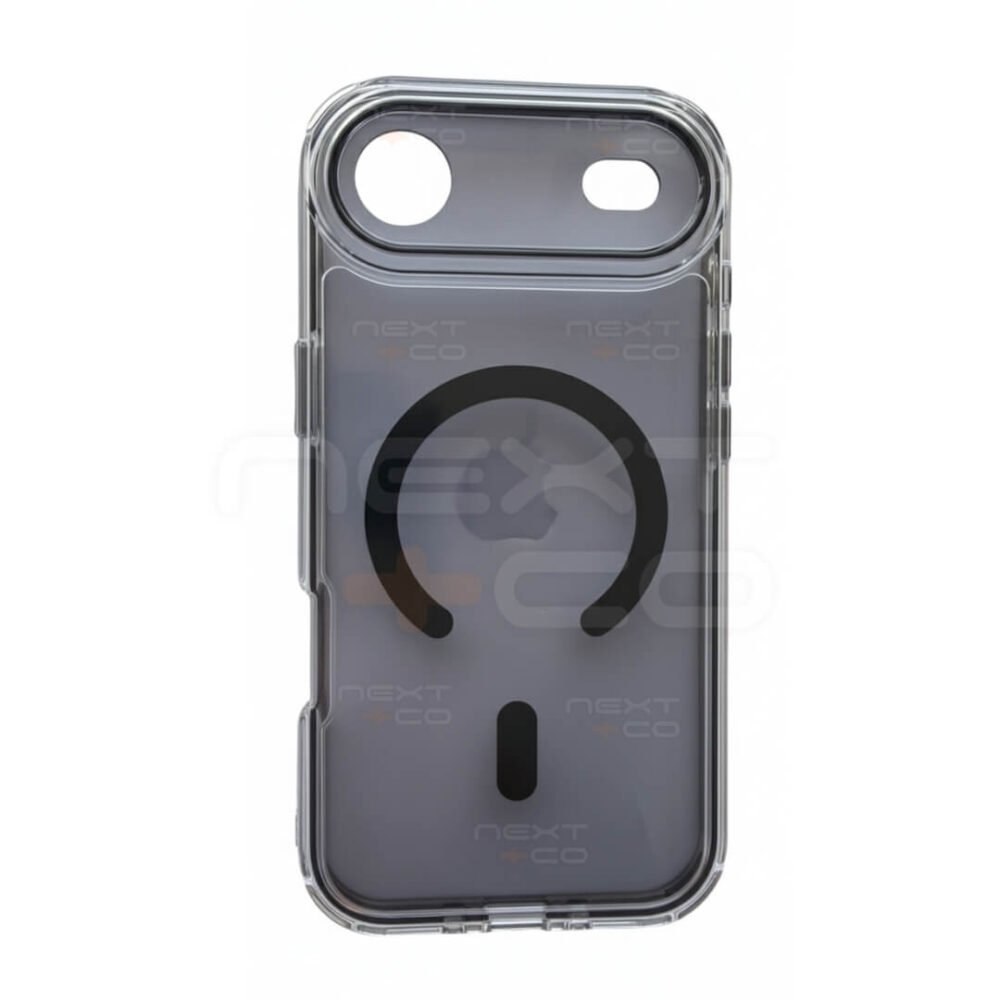 Estuche Space Cristal MagSafe Iphone 17 Air Negro