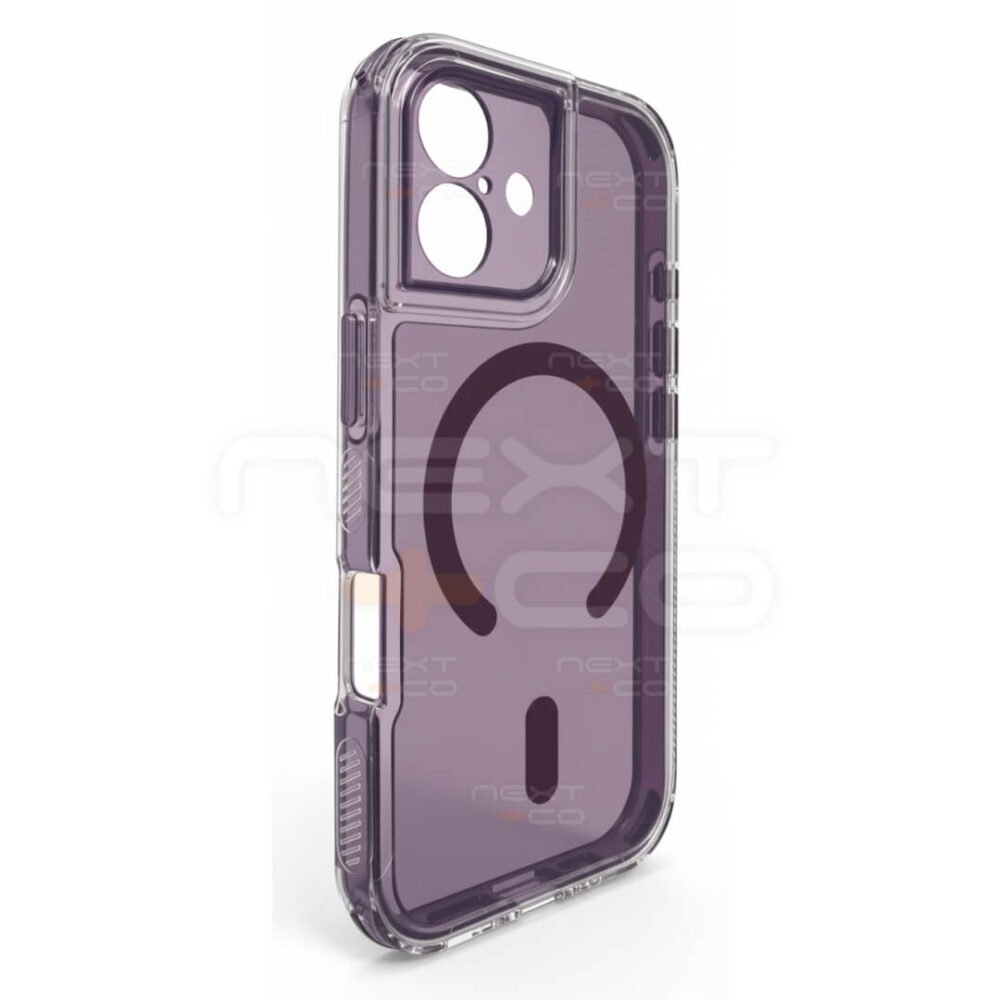 Estuche Space Cristal MagSafe Iphone 17 Lila