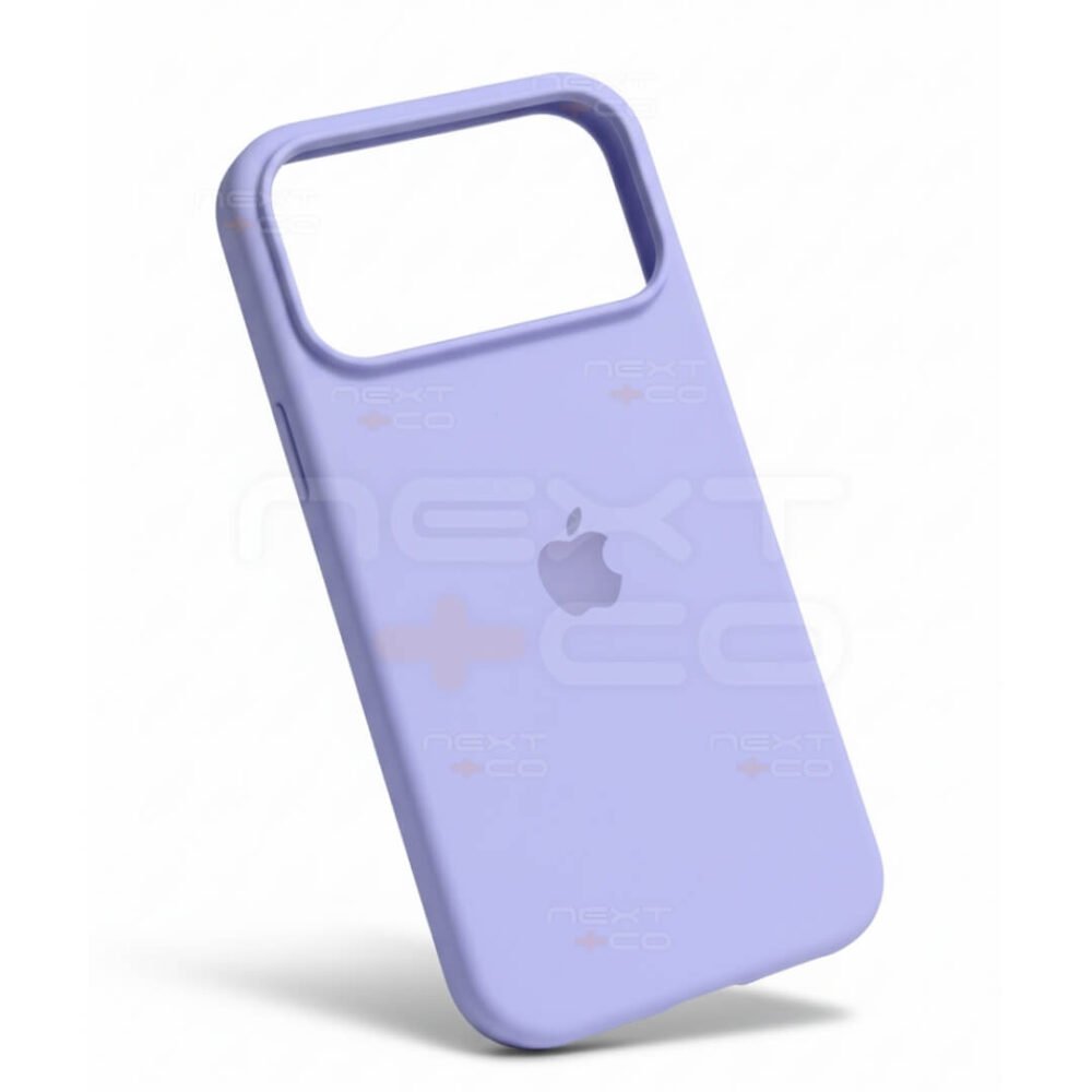 Estuche Silicon Iphone 17 Pro Max Lila