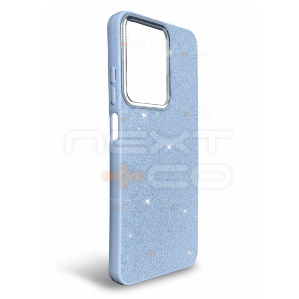 Estuche Escarcha Fashion Redmi A5 Celeste