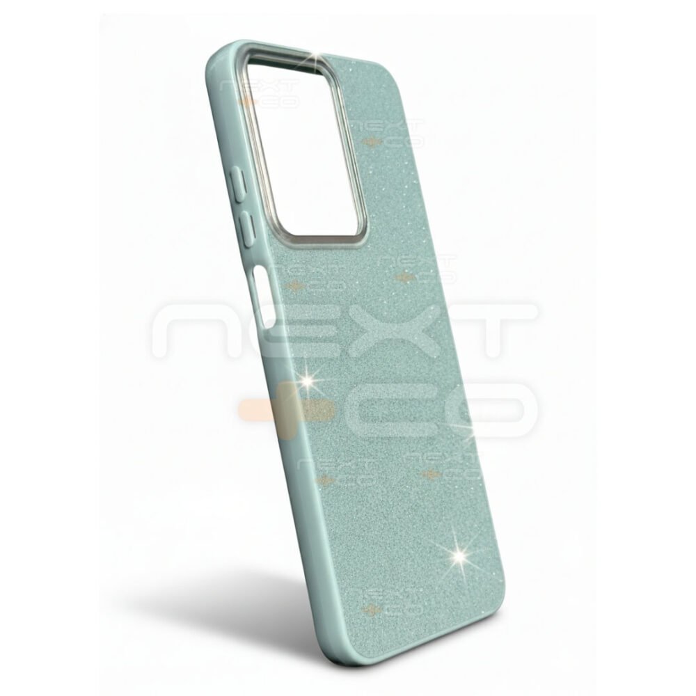 Estuche Escarcha Fashion Redmi A5 Gris Verdoso