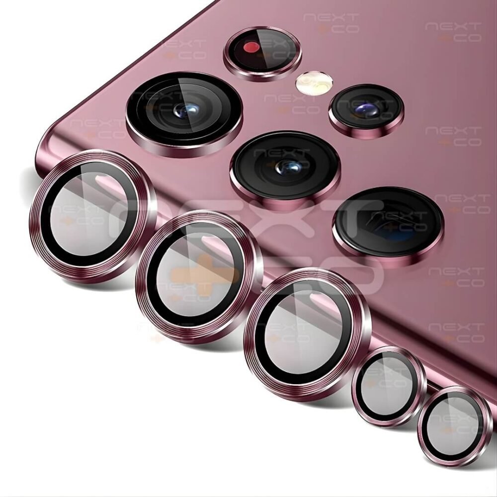 Protector de Camara Individual Samsung S25 Ultra Rosa