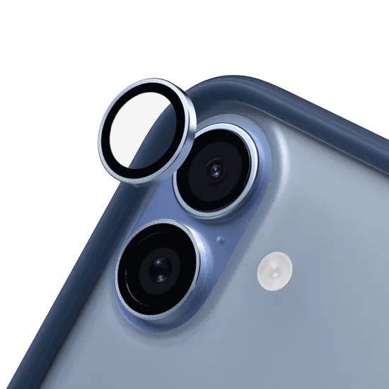 Protector de Camara Individual Liso Iphone 17 Celeste