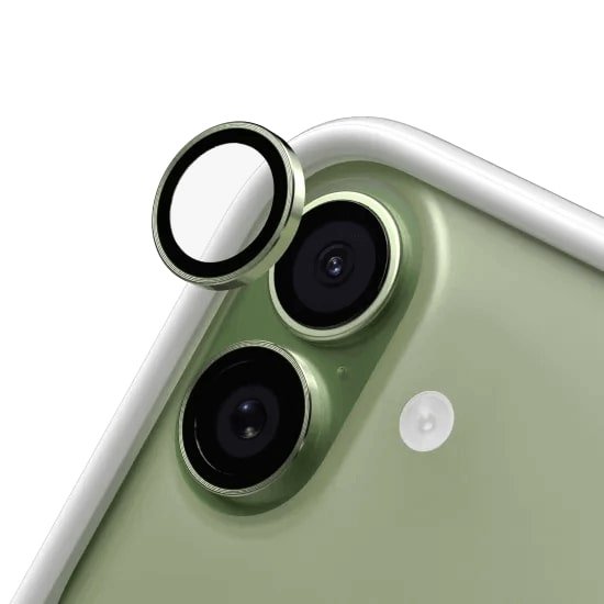 Protector de Camara Individual Liso Iphone 17 Verde Salvia