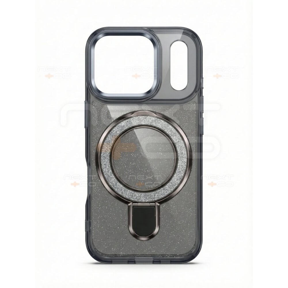 Estuche Escarchado Unique MagSafe Iphone 17 Pro Negro