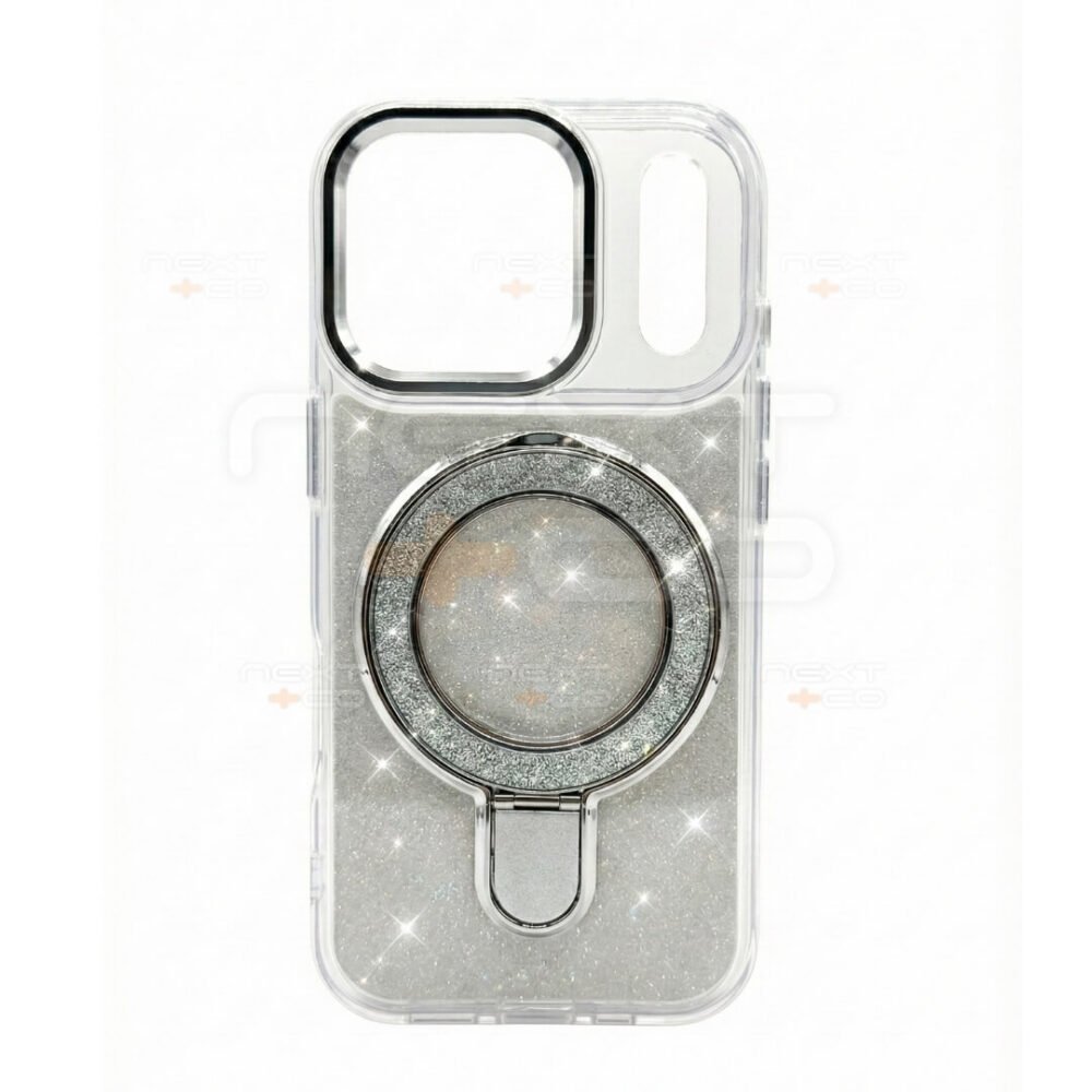 Estuche Escarchado Unique MagSafe Iphone 17 Pro Transparente