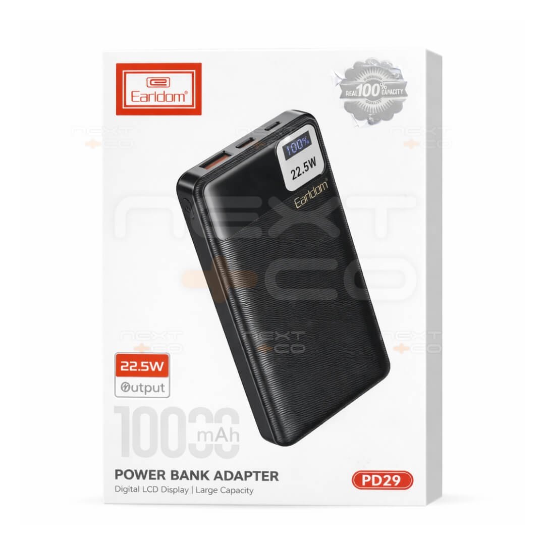 Bateria Respaldo Earldom PD29 10.000 mAh / 22.5W - Imagen 2