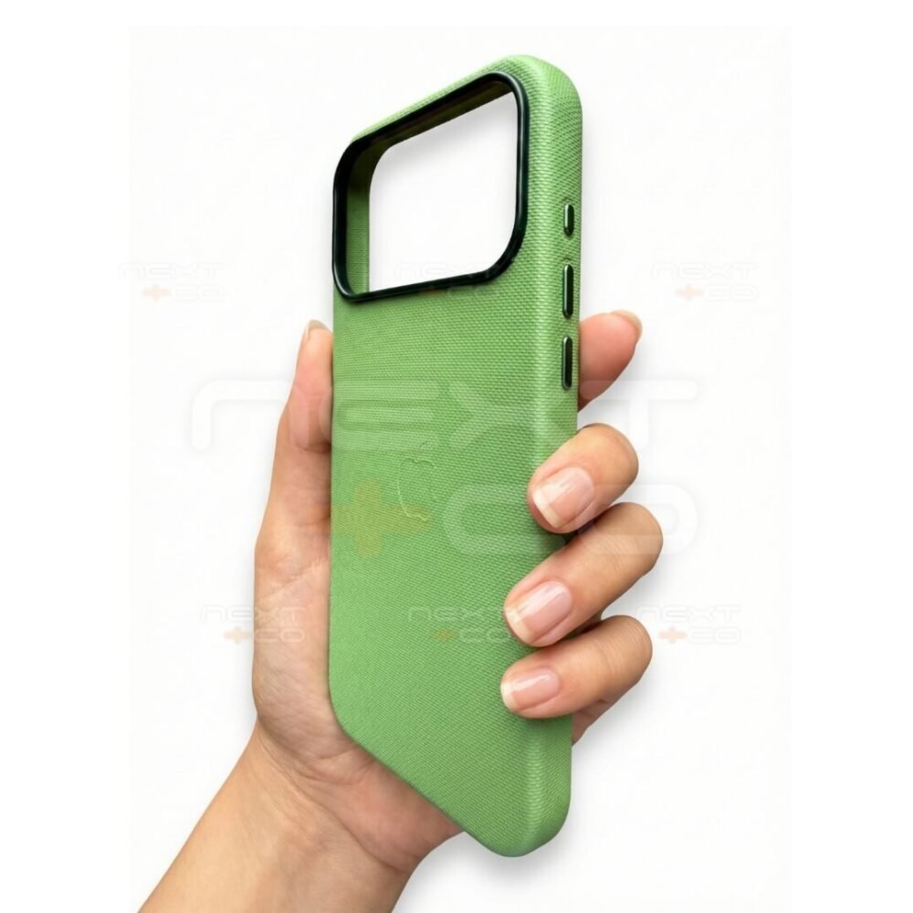 Estuche MagSafe Woven Iphone 17 Pro Max Verde