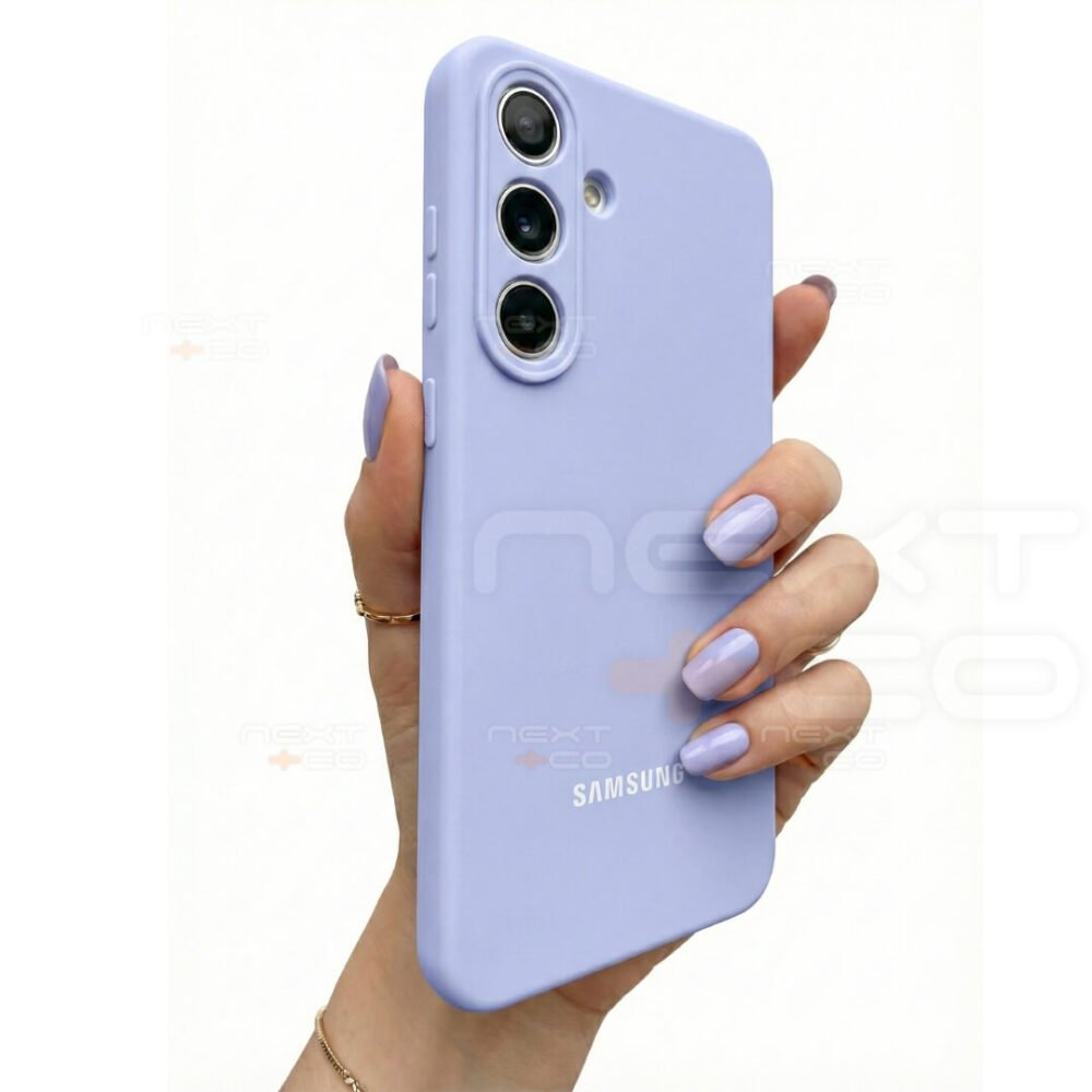 Estuche Silicon Samsung S25 FE Lila